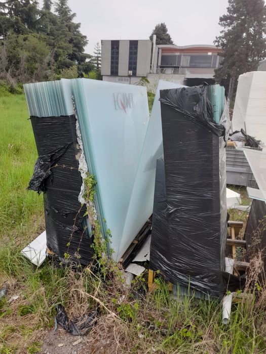 Sticla mata pentru balcone