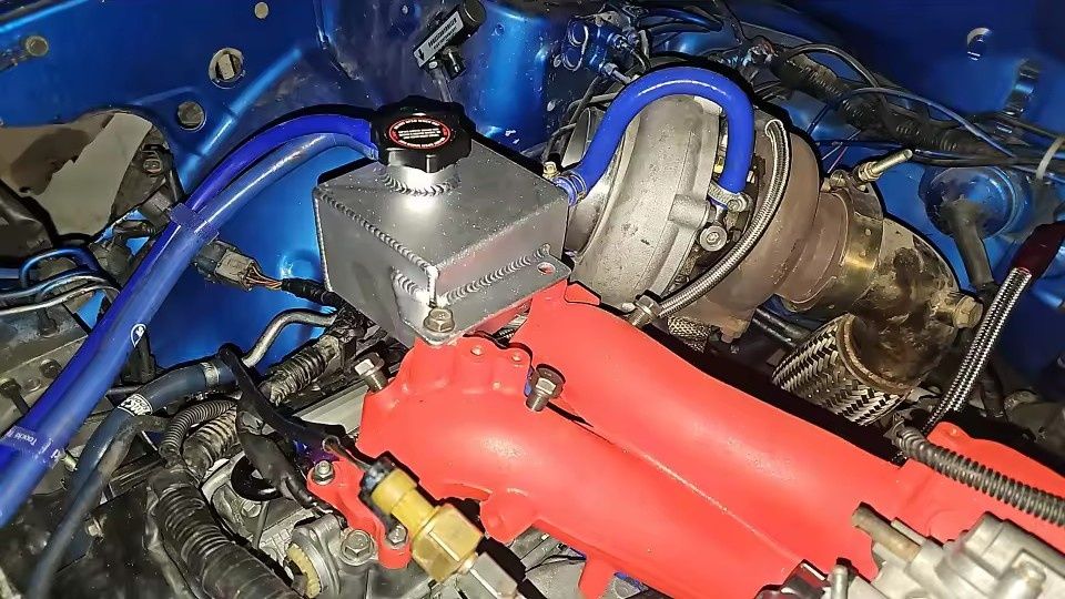 Алуминиево казанче за Subaru WRX и STI