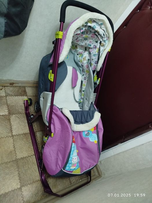 Санки-коляска Ника