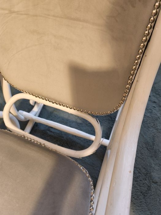 Balansoar lemn tapitat