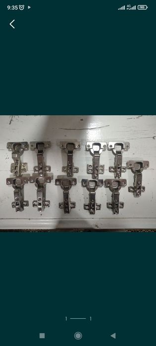 мебельная фурнитура
Пачти новые 11 штук