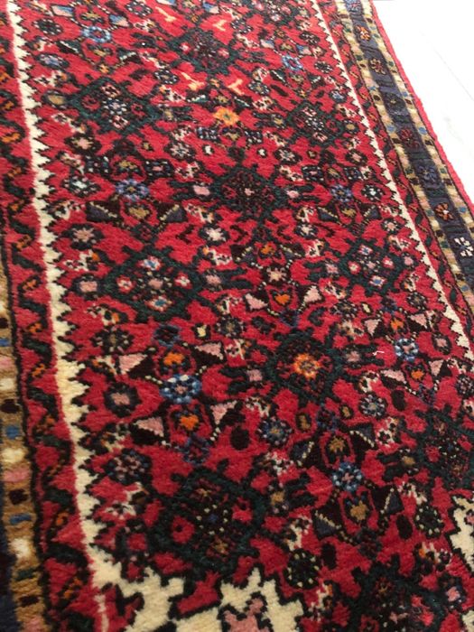 Mid century covor Iran traversa 200/70cm