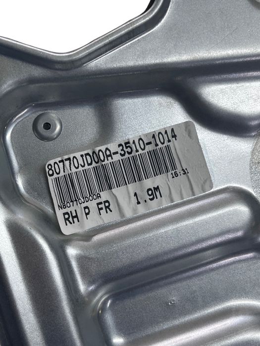 Macara Geam Dreapta Fata Nissan Qashqai / Qashqai +2 I J10, Jj10 2006