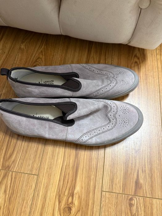 Mocasini gri armani