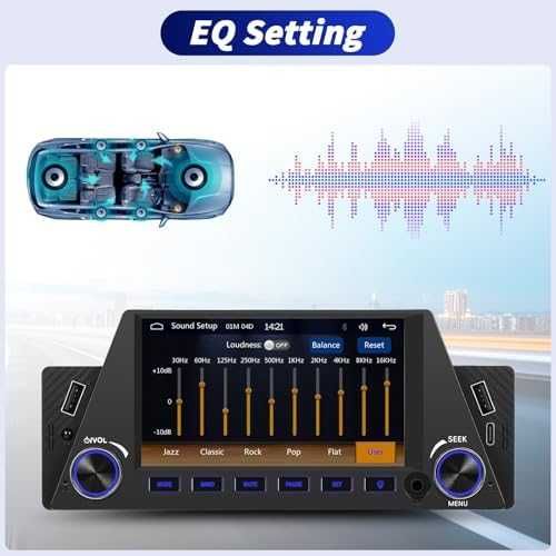 Нова 1DIN мултимедия – CarPlay, FM, USB, управление от волана, камера