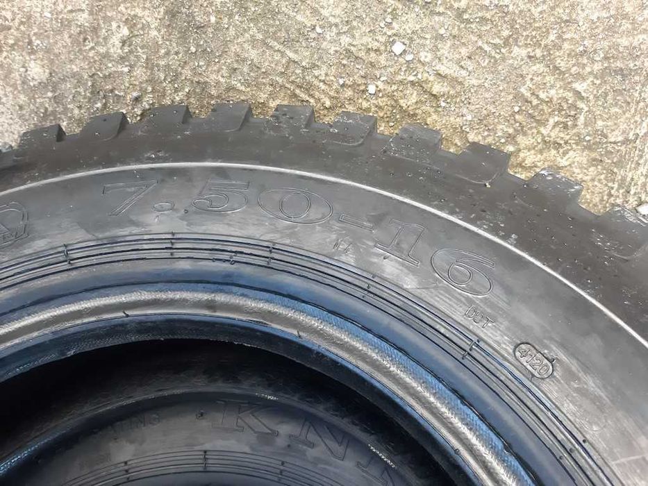 Anvelope noi 7.50-16 OZKA cu 12PR pentru greutate remorca