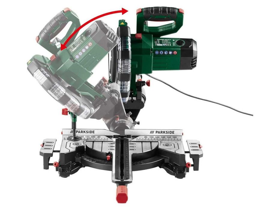 Circular  parkside culisabil panza 254mm 2000w