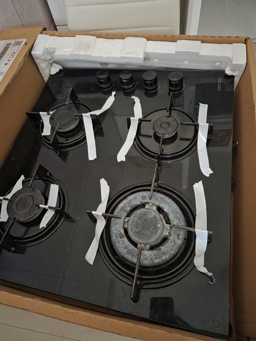 Plita sticla arctic incorporabila