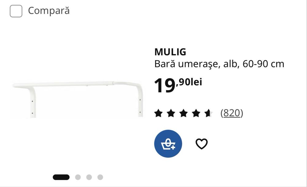 Bara umerase mulig ikea 60-90 cm