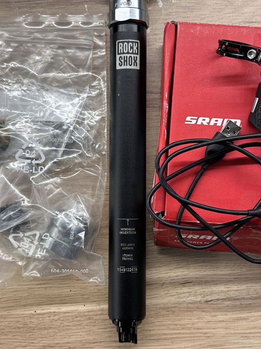 SRAM Reverb AXS dropper дропър 31.6