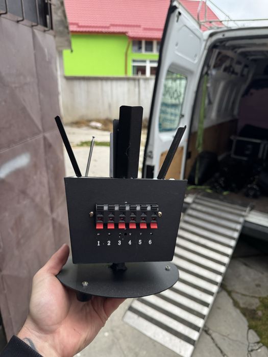 Lansatoare rotative de artficii vulcani