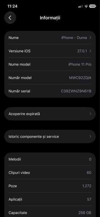 Iphone 11 pro de vanzare