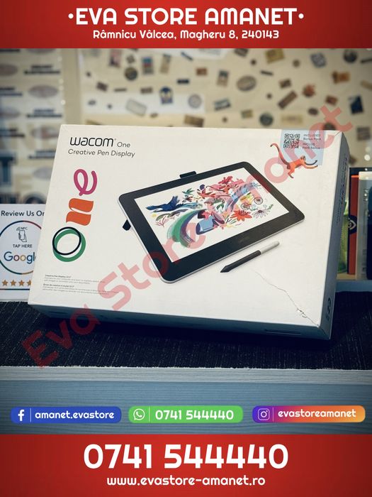 Tableta Grafica 13.3” WACOM One Creative Pen Display MacOS Win Android