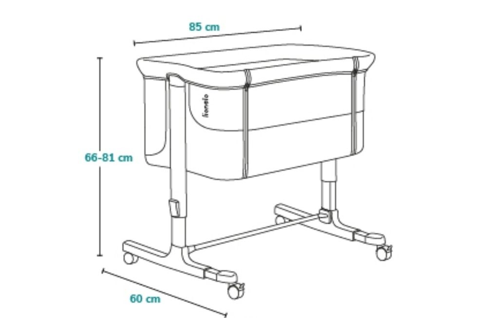 Patut co-sleeper Lionelo Aurora