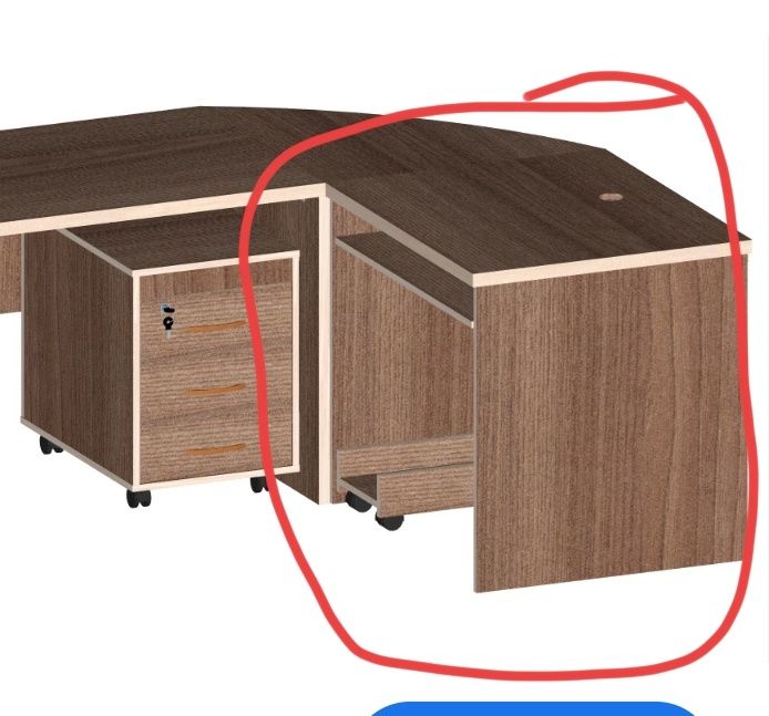 Офисный шкаф и стол для документов