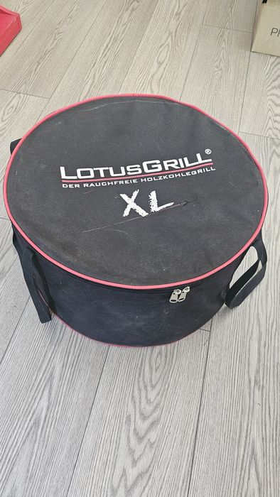 Grătar LotusGrill XL Roșu – Fără fum – Complet – grătar portabil pentru Bbq -Stare foarte bună –799 lei