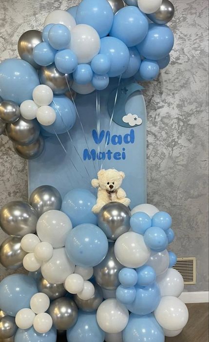 Photo corner/ baloane cu heliu/ arcade din baloane/ decor