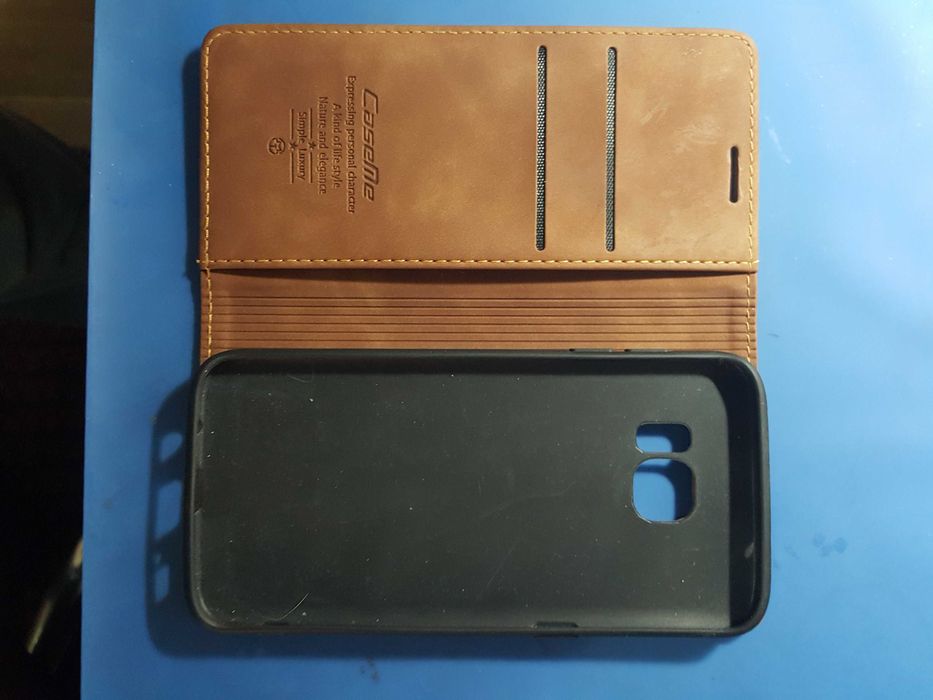 Аккумулятор для Samsung S7 Edge + чехол книжка