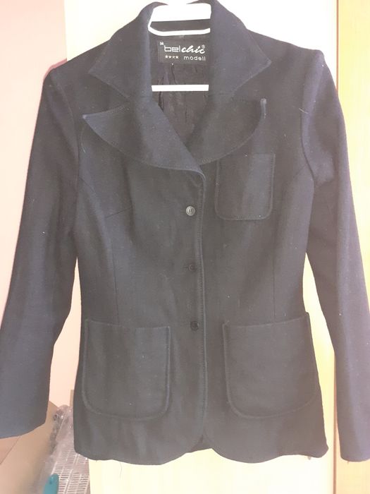 Дамско вълнено палто и сако