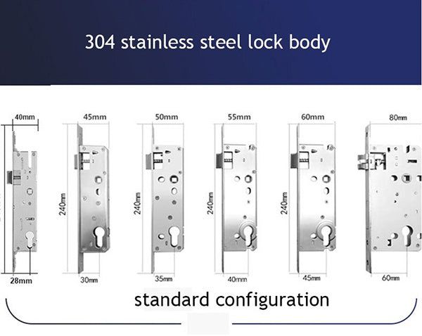 Смарт брава с 5 метода на отключване, Tuya App / SB003 /