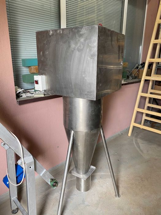 Аспирация тип циклон против запрашаване на производствени помещения