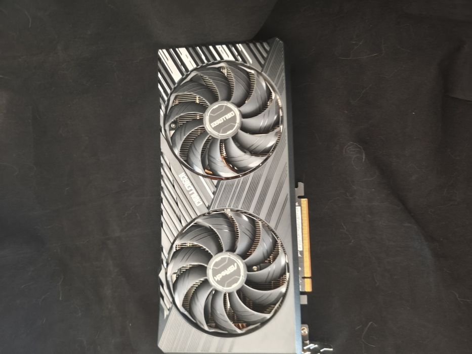 Видеокарта asrock Radeon rx7700xt oc challanger