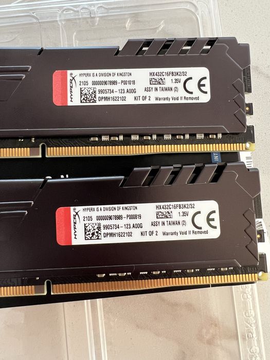 Memorie Kingston FURY 32GB DDR4 3200MHz CL16 Dual Channel Kit