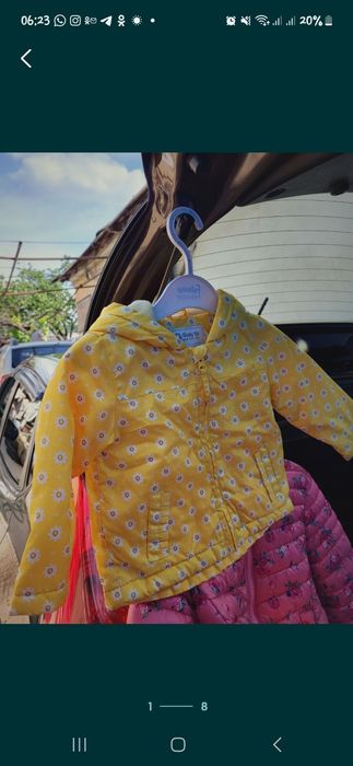 Весенние куртки для девочки