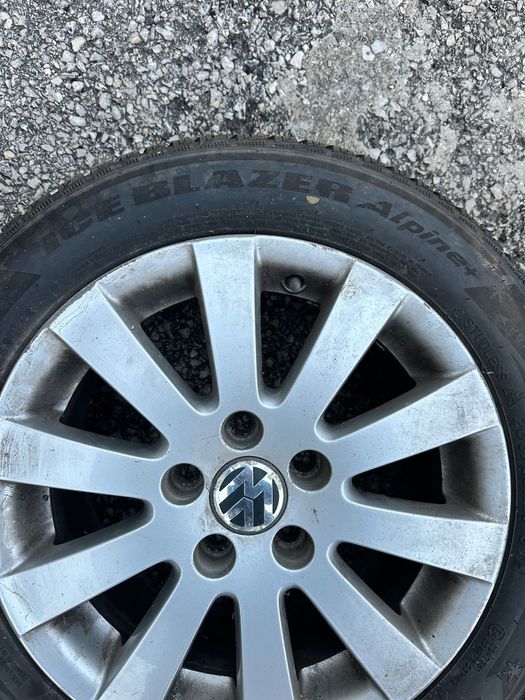 Джанти с гуми за vw  5х112 16 цола