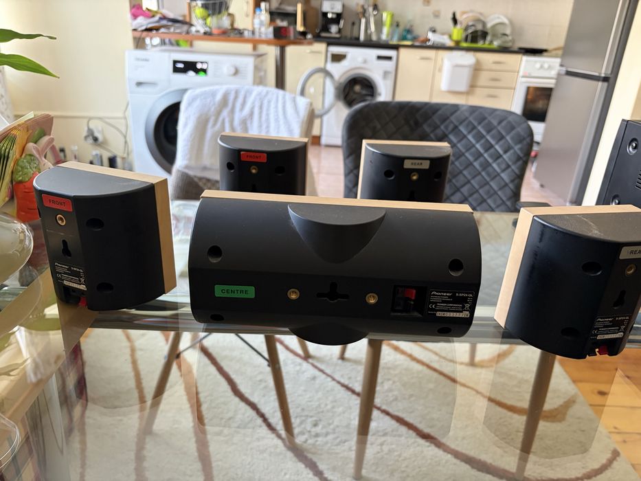 Ресивър Denon AVR-1000 плюс Колони за Home cinema
