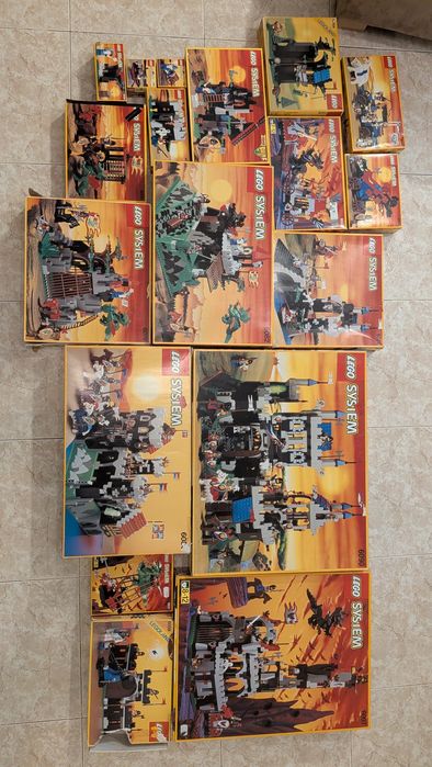 LEGO castle класическите замъци кутии книжки и плакати части