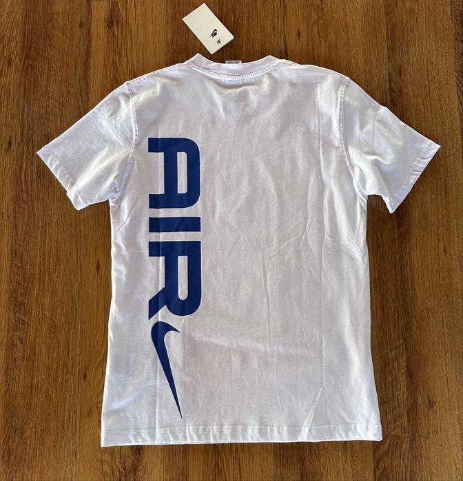 Мъжка,памучна,бяла тениска Nike Air