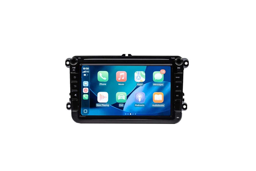 Navigatie VW Skoda Seat Android 14 , Apple Carplay , Android Auto + Camera Marsarier