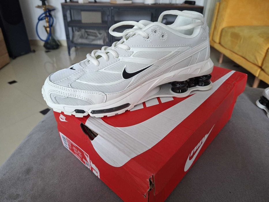 Vand adidasi Sneakers Nike Shox Ride 2 White/Black – Noi, Nepurtați – Mărimea 43 EU / US 9.5