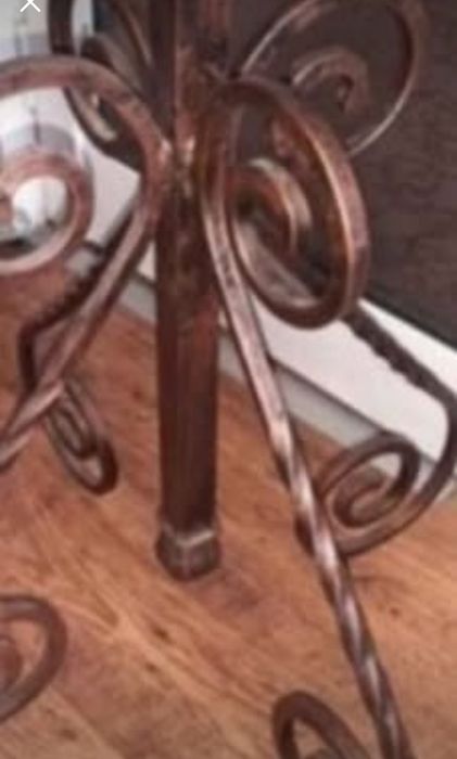 Масивна тежка закачалка от ковано желязо-страхотен модел