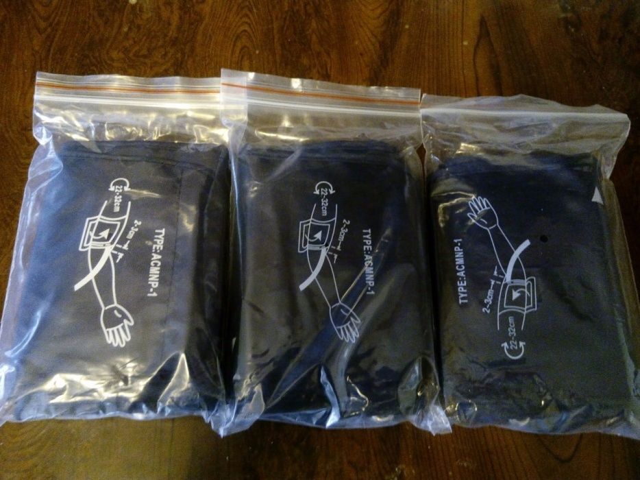 Продаются манжеты для электроного танометра на предплечье.