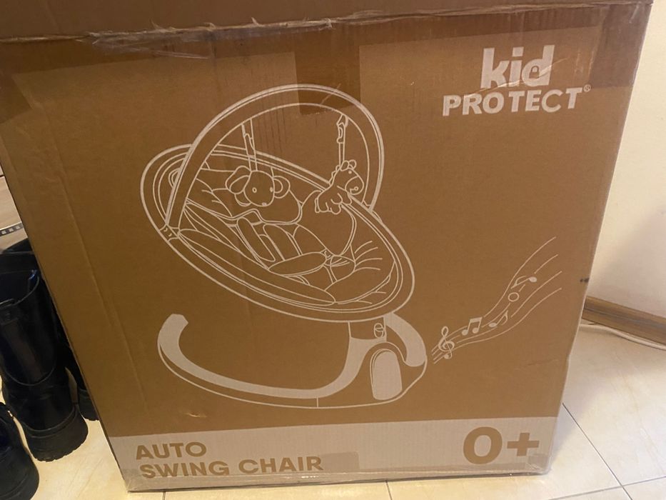 Електрическа бебешка люлка KidProtect, шезлонг
