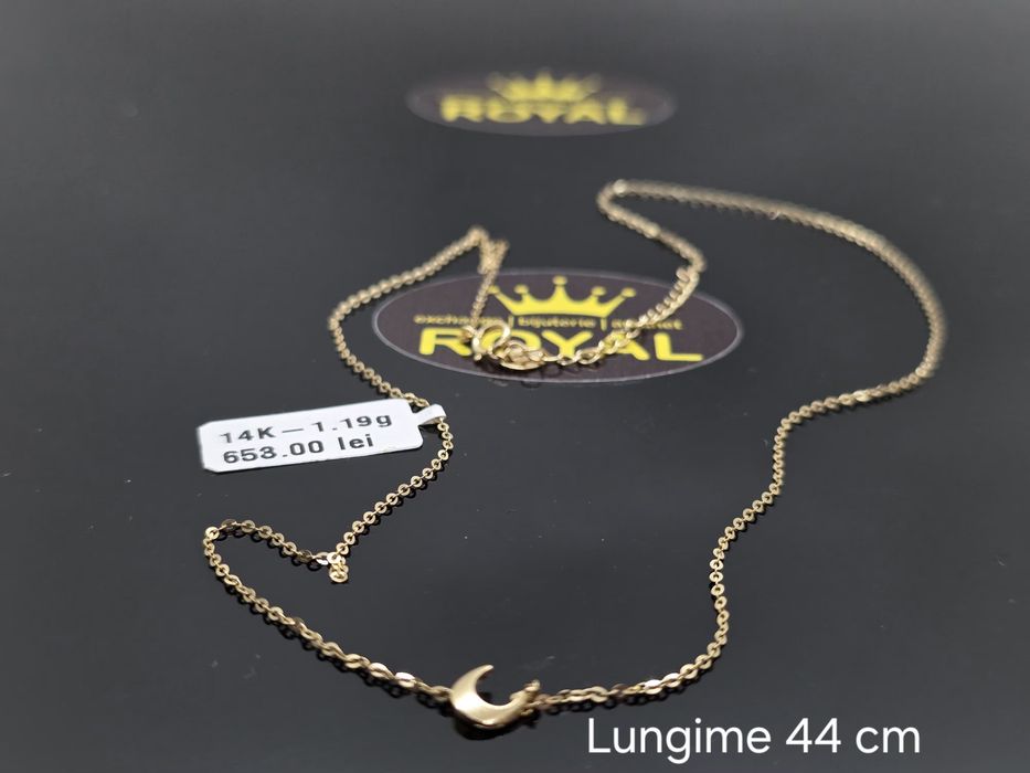 Bijuteria Royal: Lanț aur 14k/1.19 gr