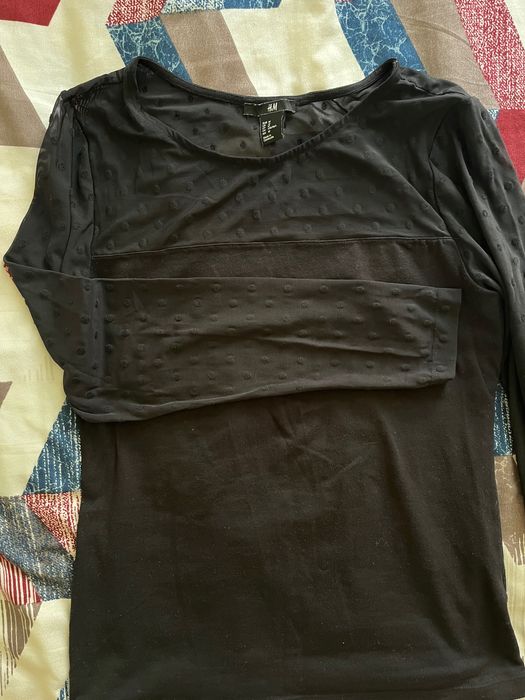 Bluza neagră H&m dama