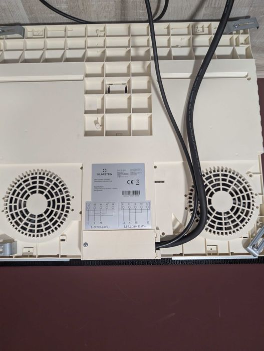 Klarstein Kochheld 60cm Индукционен Котлон 4 Зони за Готвене Черно