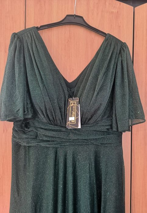 Rochie de Ocazie Verde Smarald Marimea 48