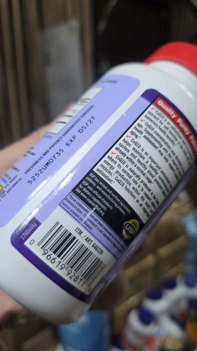 ДОСТАВКИ НЕТ Kirkland коэнзим Q10 300mg 100шт Made in USA