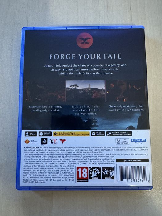 Rise of the Ronin Ps5 игра