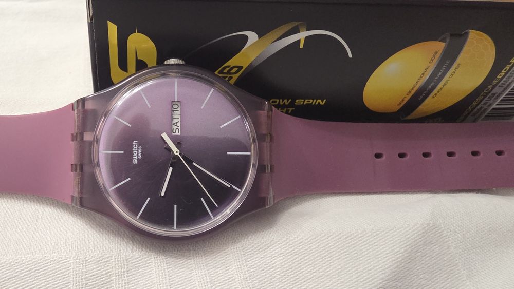 Часовник Swatch Prune Rebel