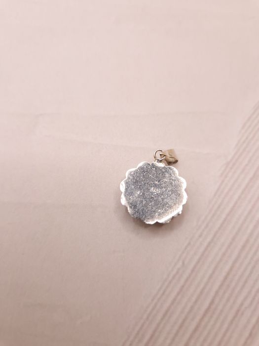 Pandantiv argint si piatra de malachit