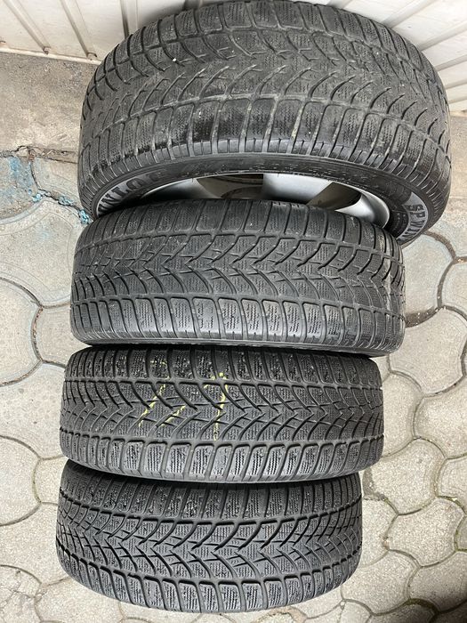 Jante aliaj 5x110mm, anvelope 205/55 R16 Opel Corsa Meriva Astra G, H, Zafira