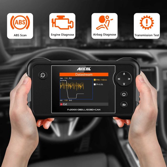 Автодиагностика скенер Ancel fx2000 obd 2