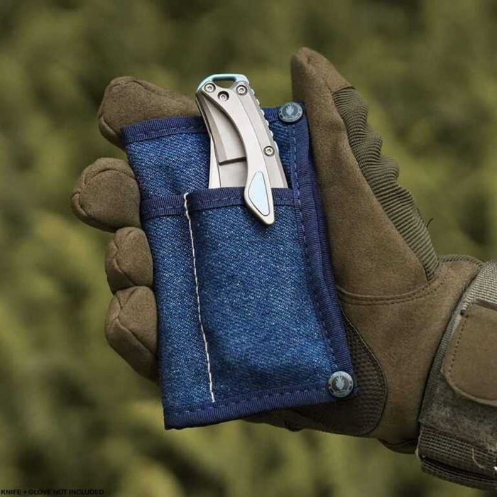 Portofel EDC Kizer Cutlery D002 Denim Wallet (cutite, multitool, etc)