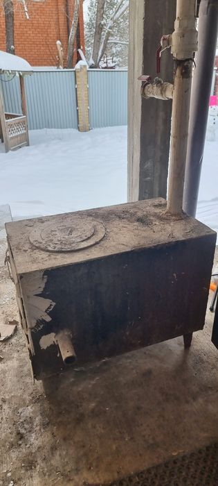 Котел твердотопливный