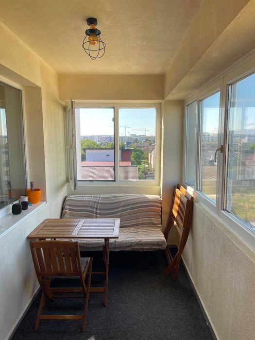 Apartament 2 camere complet utilat si mobilat (loc de parcare inclus)